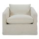Picture of Florence Slipcovered Swivel Chair